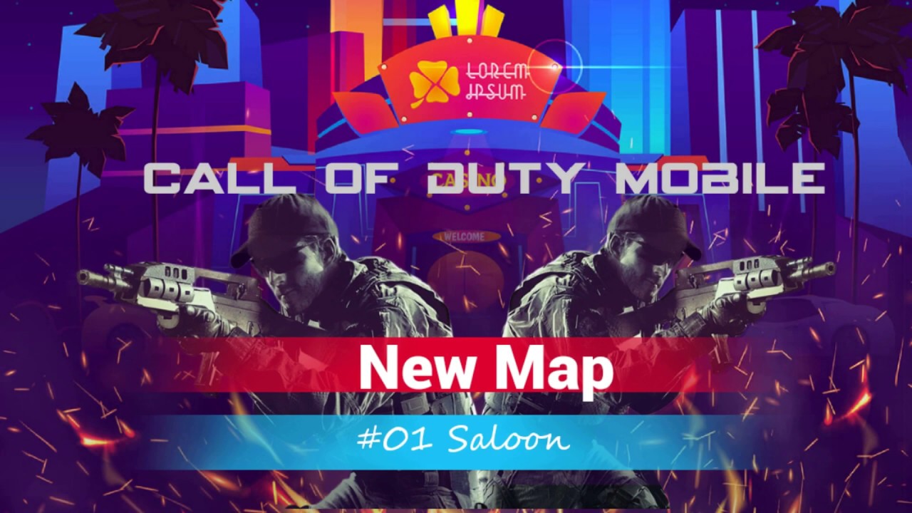 Call of Duty mobile | New map : Saloon | Smallest codm map ?