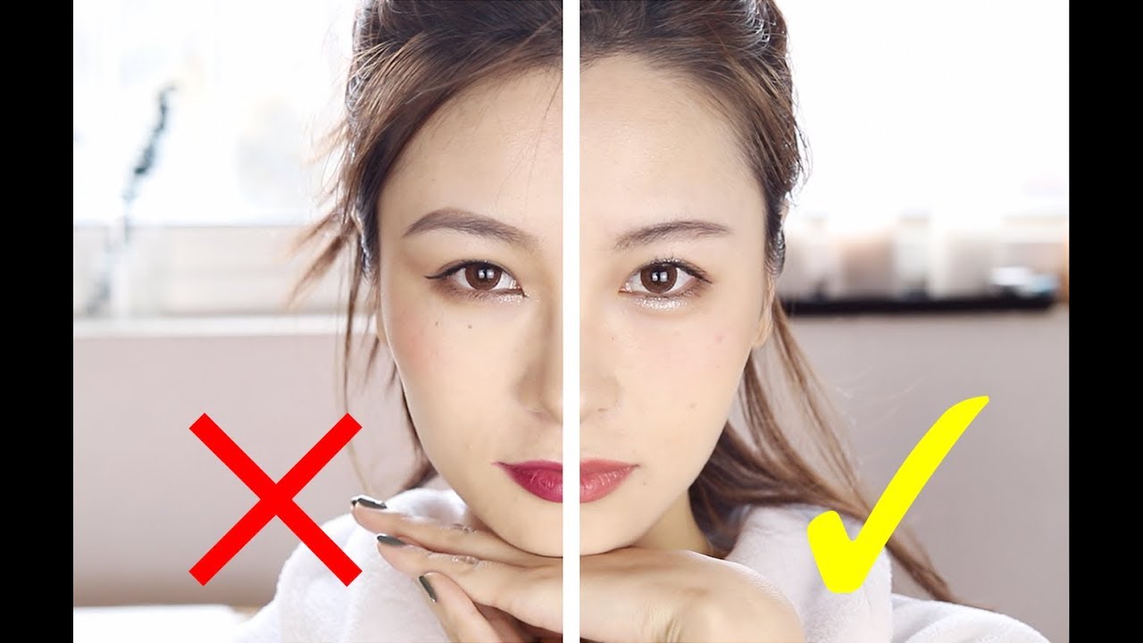MAKEUP MISTAKES THAT AGE YOU! | 为什么你一化妆就显老？改善面部结构 画完年轻五岁的显嫩大法！