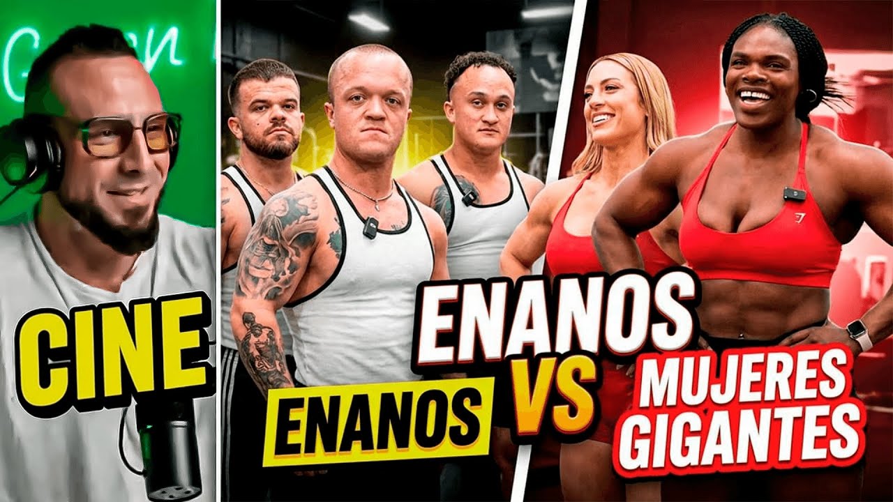 ENANOS VS MUJERES GIGANTES | Cine Absoluto 🗿