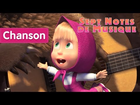 Masha Et Michka - 🎻🎵Sept Notes De Musique 🎵🎻(Un Quartet Amélioré) - Chansons Pour Enfants