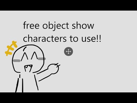 Free Object-Show characters to use! (PART2) - YouTube