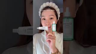 Acne Skincare Combinations 👀 Best Ingredients for Breakouts, Marks &amp; Oily Skin ✨ #shorts #clearskin