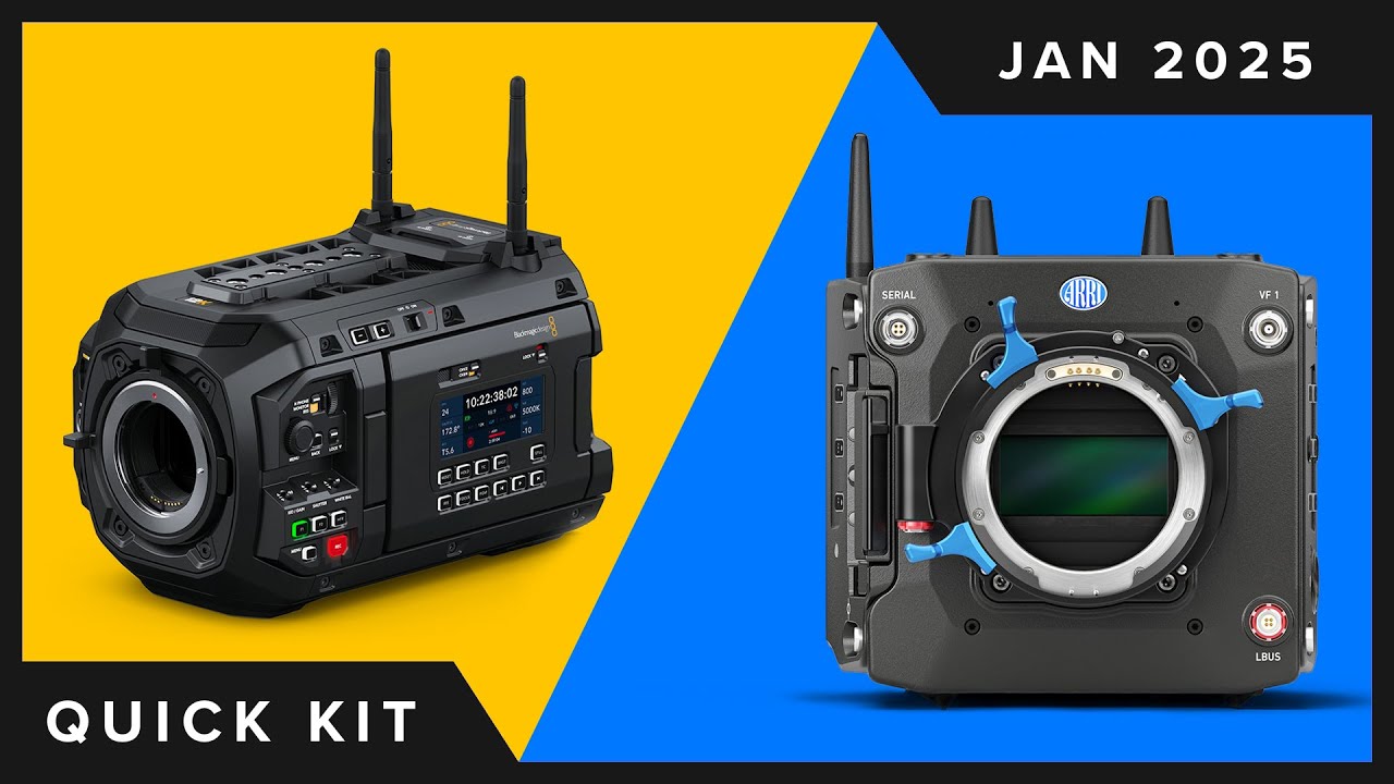 Quick Kit / January 2025 - ARRI ALEXA 265 & ALEXA 35 Base, Blackmagic Cine 12K LF For $7000 & More