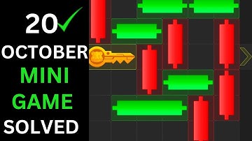 20 October Mini Game solve | Hamster Kombat Mini Game 20 October