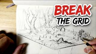 I Broke the Isometric Grid on Purpose (Isometric Drawing Tutorial)