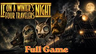 8Bit MYSTERY HORROR - "If On A Winter's Night, Four Travelers" | FULL GAME Walkthrough