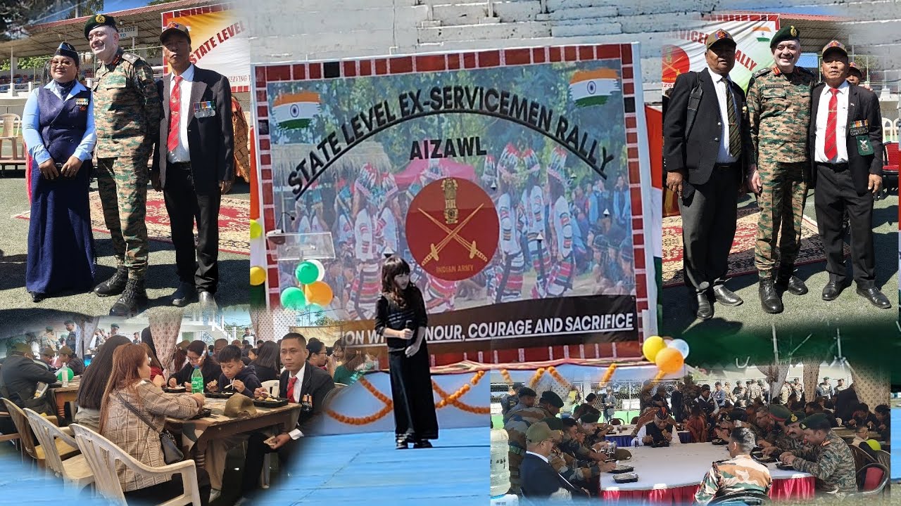 State Ex-servicemen Rally Aizawl!!Date.7/2/2026.