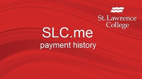 SLC.me - Payment History