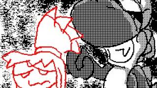 Yoshi & sonic to break your heart / Flipnote Hatena