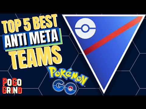 *NEW* Top 5 BEST Anti Meta Great League Teams For Pokemon GO Battle League!!
