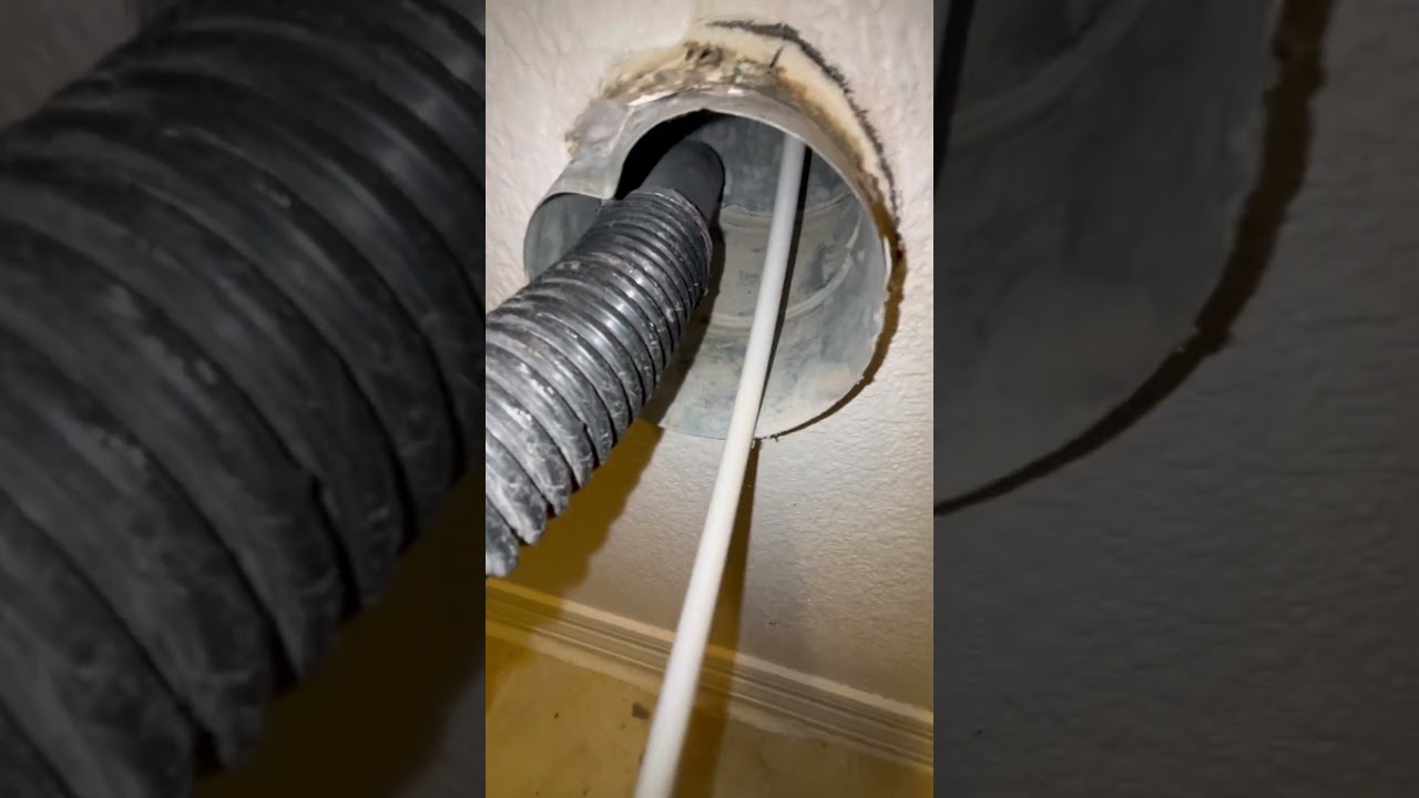 Dangerous Lit 🔥 #dryervent #dryerventcleaningnearme #dryerventcleaning