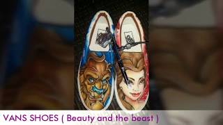 beauty and the beast vans shoes