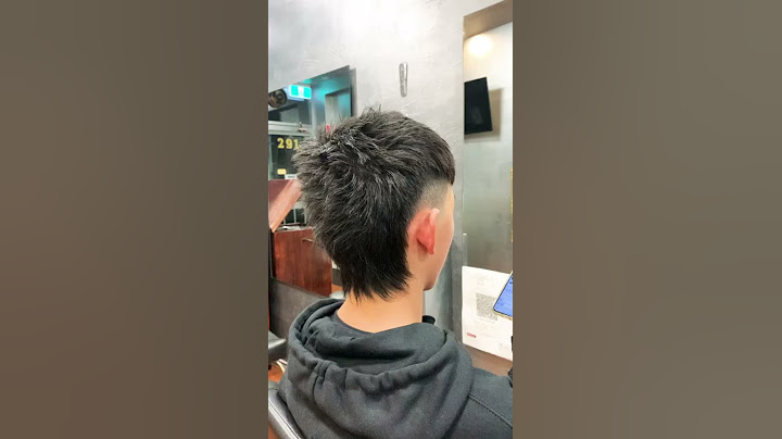 Cool mullet hair style