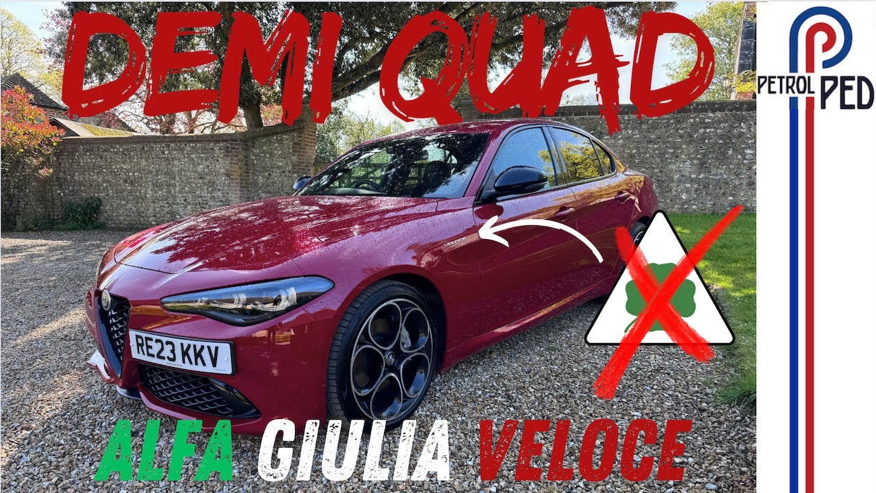 Alfa Romeo Giulia Veloce — Quadrifoglio за полцены? | 4К