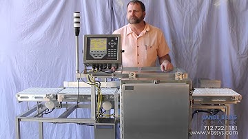 In Motion Checkweigher Scale by WeighMore®