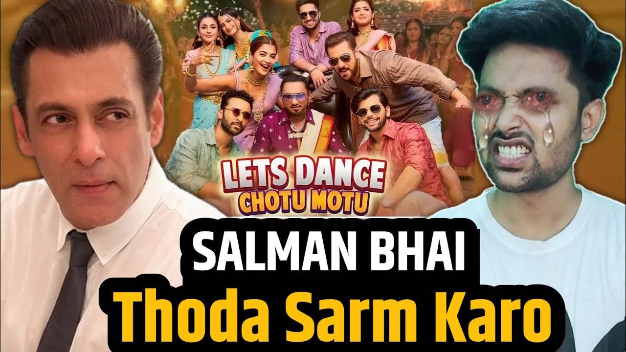 Lets Dance Chotu Motu Song Kisi Ka Bhai Kisi Ki Jaan Salman Khan