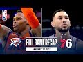 Full Game Recap: Thunder vs 76ers | OKC & PHI Battle Down To The Wire!