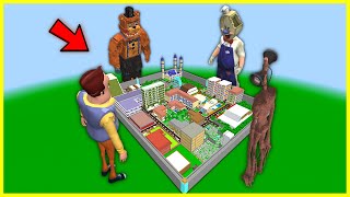 GIANT CREATURES INVASES THE CITY! 😱 - Minecraft