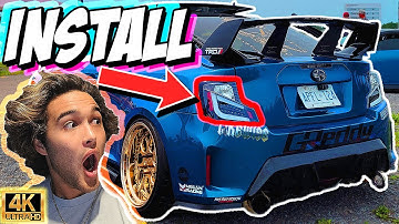 HOW TO: Install Spec-D Scion TC 2 tail lights ON TC 2.5!(EASY)[4K] 2011-2013 taillights on 2014-2016