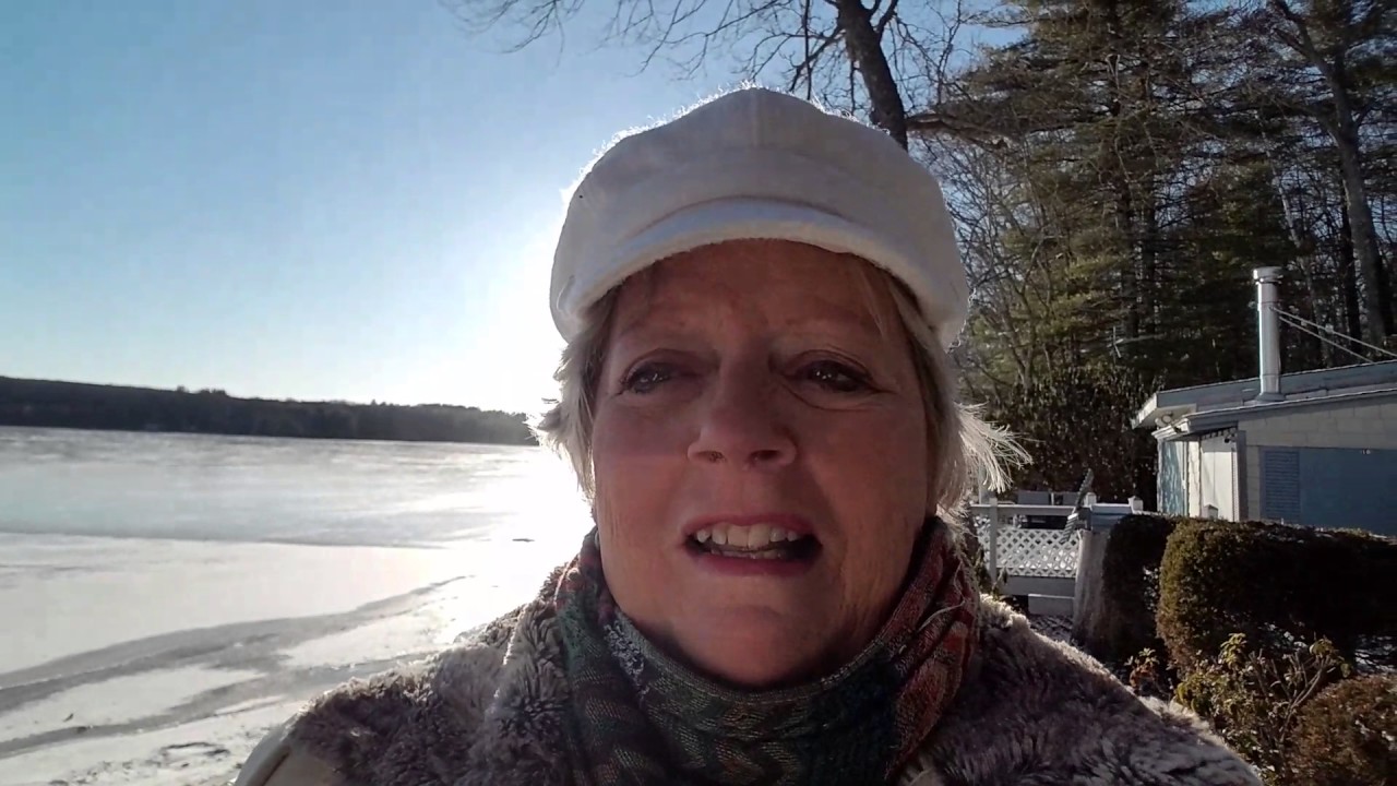 Winter Wonderland, Ice fishing on Pachaug Pond, Griswold Ct YouTube