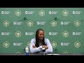 Postgame Press Conference vs Los Angeles | Nneka Ogwumike, Gabby Williams, Head Coach Noelle Quinn
