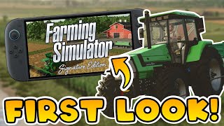 First Look at Farming Simulator Signature Edition for the Nintendo Switch 2! @JoshGamingGarden