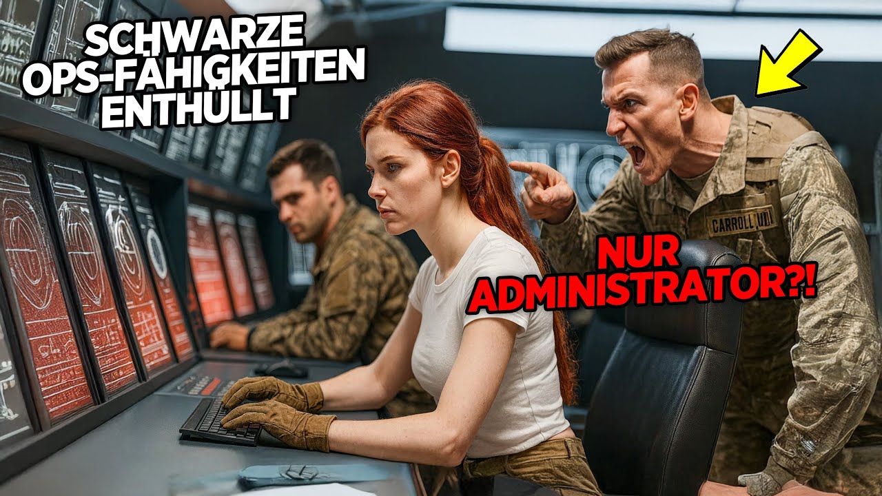 Sie hielten sie nur für Admin – bis sie Black-Ops-Techniken einsetzte, die sonst niemand kennt!!!