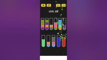 Water sort puzzle level 330