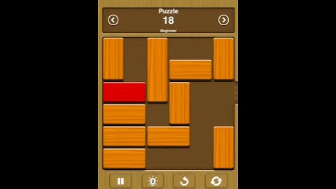 Unblock me Level 18 Walkthrough