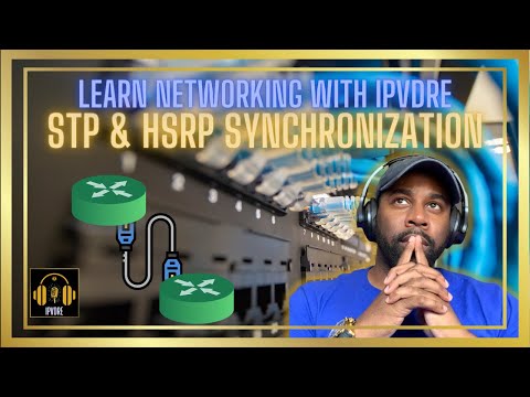 CCNA PACKET TRACER LAB | STP & HSRP SYNCHRONIZATION