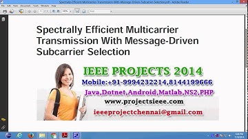 Spectrally Efficient Multicarrier Transmission With Message Driven Subcarrier Selection