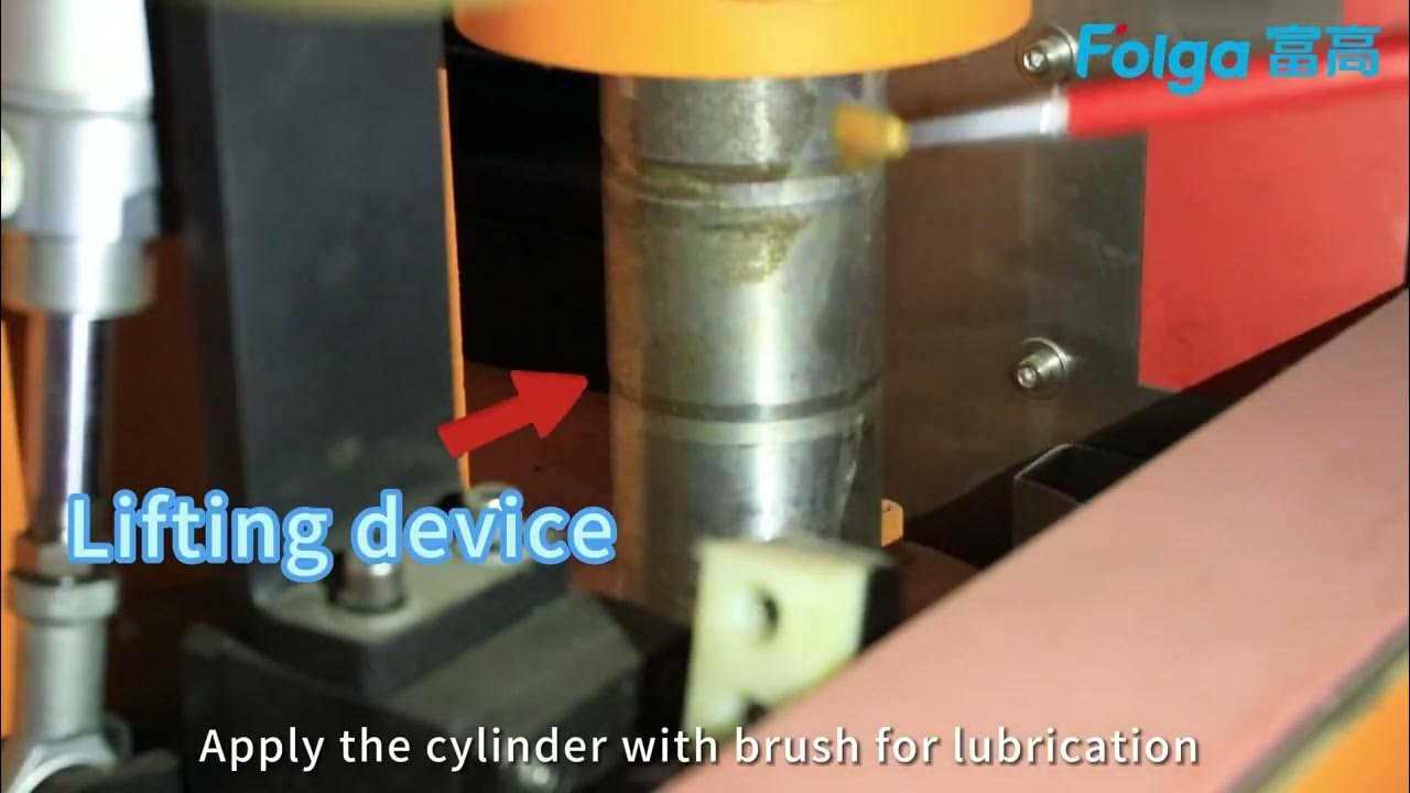 Daily maintenance How to lubricate the cylinder of lifting device YouTube