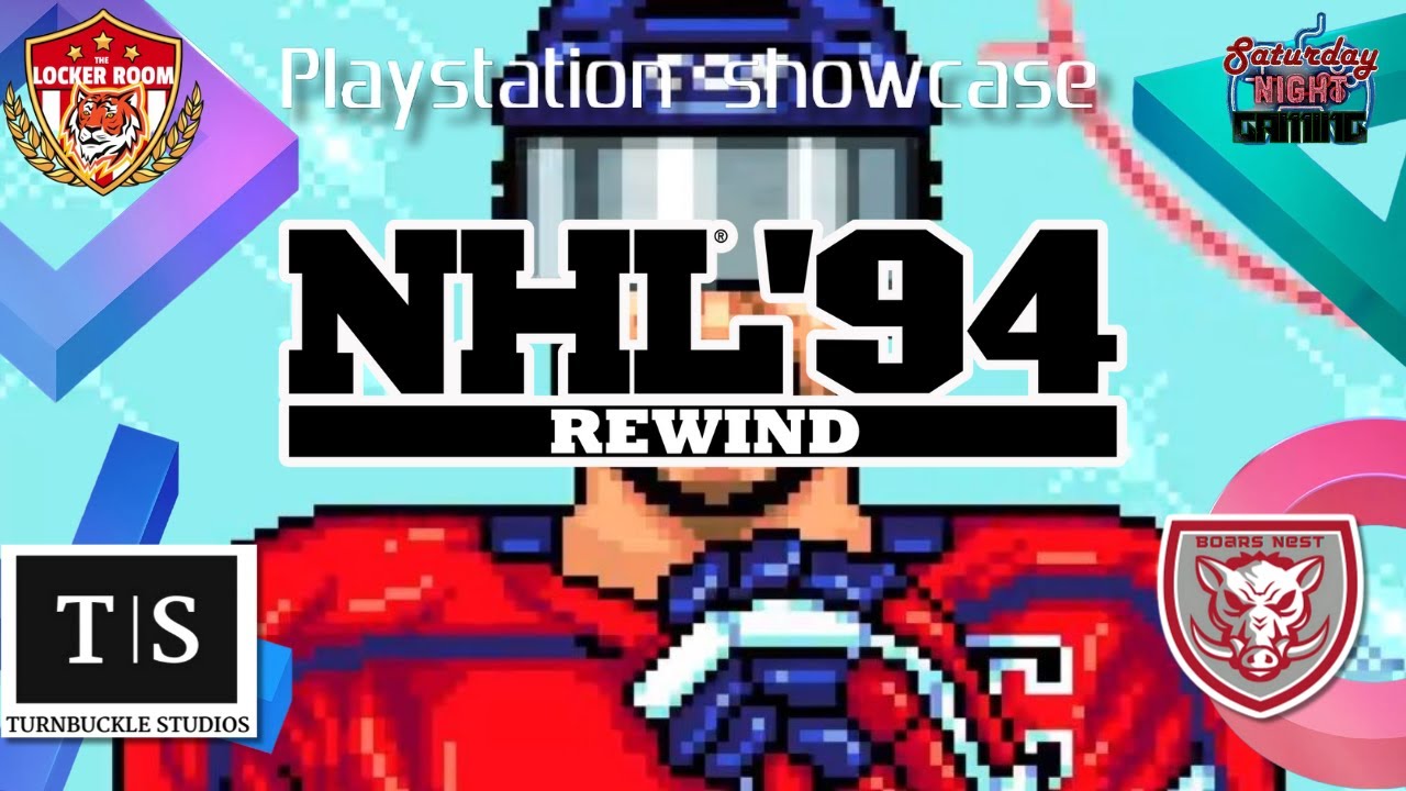 NHL 94 Rewind | Playstation Showcase - YouTube