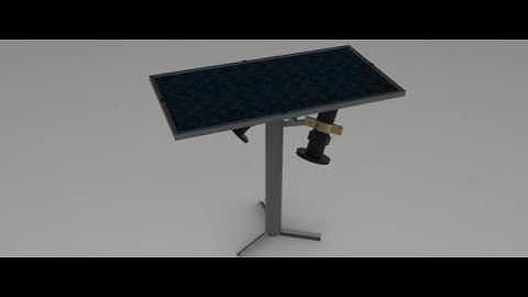 keyshot animation ahmed salah solar tracking system