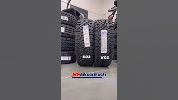 BFGoodrich KO3 & KO2 side by side comparison. Did BFG get it right? Let us know what you think!