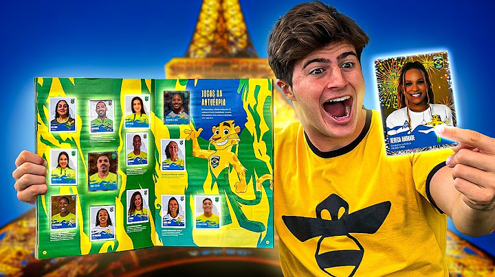 COMPLETEI O ÁLBUM DAS OLIMPÍADAS SÓ COM FIGURINHAS LENDÁRIAS!