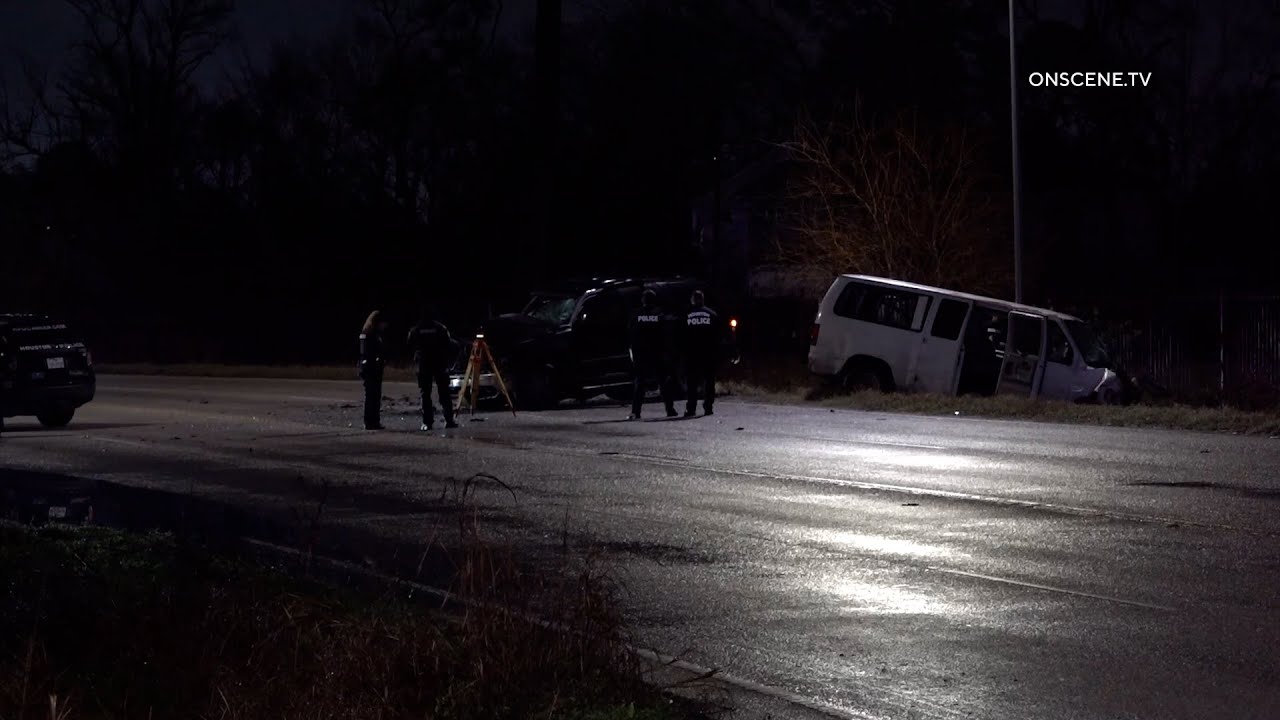 Driver and Passenger Killed in Two Car Crash - YouTube