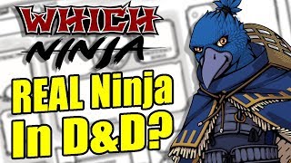 How to Build a REAL Ninja in Dungeons & Dragons! - Which Ninja