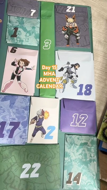 Day 15 Opening MHA Advent Calendar #anime #myheroacademia # Day 15 Opening MHA Advent Calendar #anime #myheroacademia #