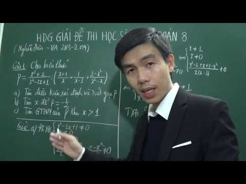 Bài thi học sinh giỏi toán 8 huyện Nghĩa Đàn, Nghệ An năm 2013-2014 (phần 1)