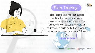 What is skip tracing | How To Provide Data Services | ReaLand VA's