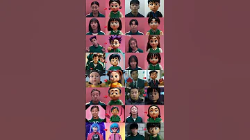 Squid Game 3 All Characters Lego Singing Pokedance 