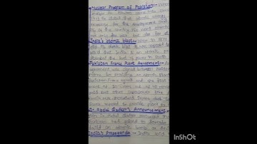 Pakistan studies toppers paper presentation