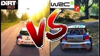 Dirt Rally Vs WRC 5 I Graphics COMPARISON I Side by side
