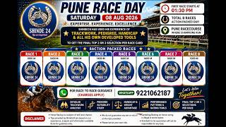PUNE HORSE RACE TIPS 08/08/2026 I SHINDE24 PUNE RACE SELECTION 8TH AUGUST 2026 I SHINDE24 PUNE TIPS screenshot 1