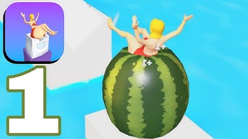 Squeezy Girl - Gameplay Android, iOS | All Levels Part 1