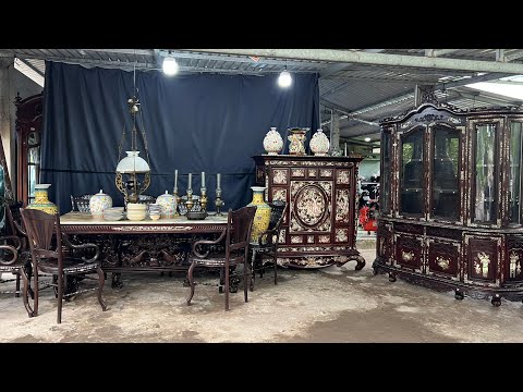 Video Đồ Xưa Thanh Triệu 21/7 |O939.8O6464| Bàn Ghế Tủ Gỗ... - youtube