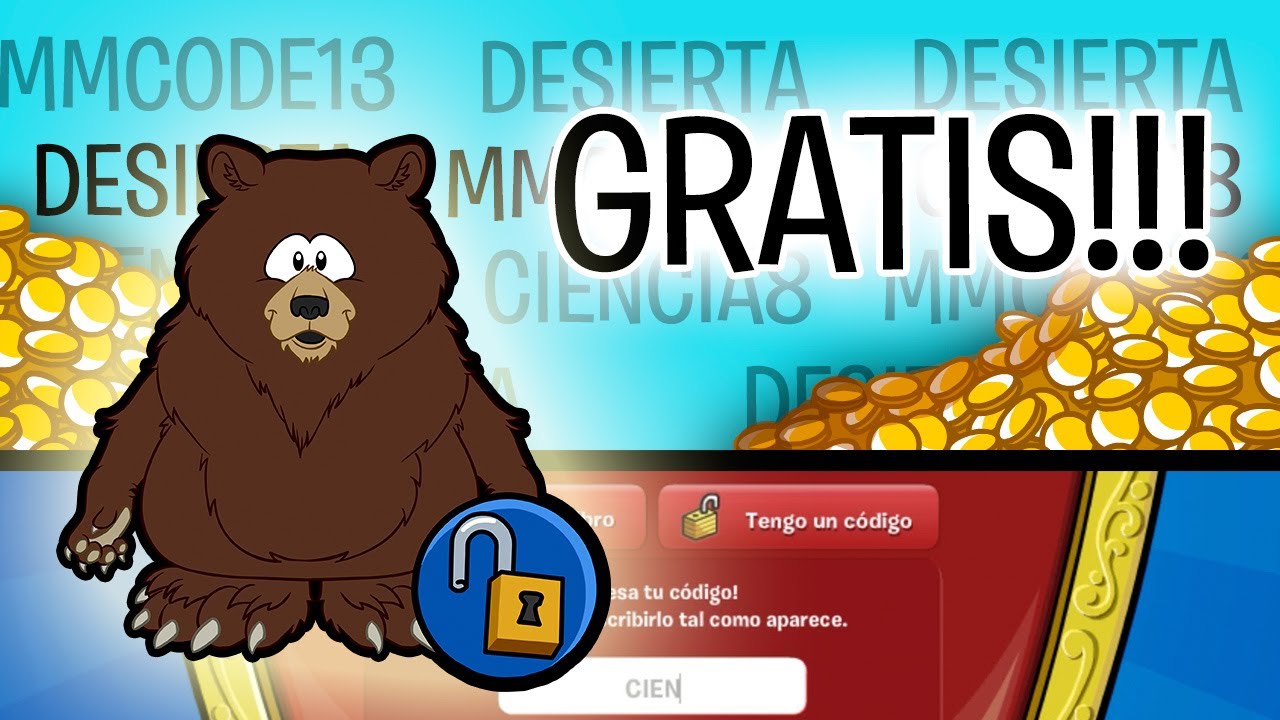 Código (Reutilizable) de Club Penguin 2016 Disfraz de oso! - YouTube