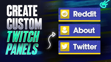 How to Design Twitch Panels using Photopea in 2022 [Free & Easy way]