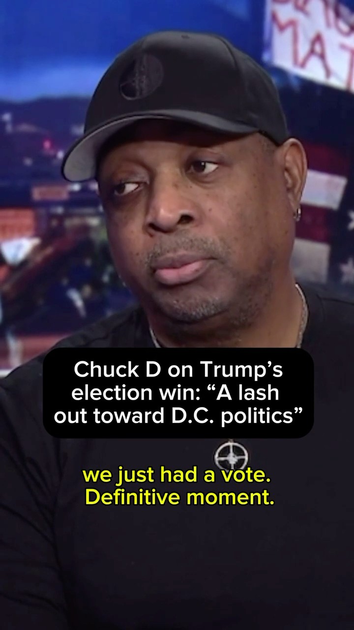 Chuck D on Trump's election win: 'A lash out towards D.C. politics'